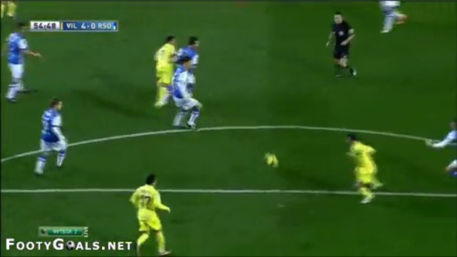 Video bàn thắng: Villarreal 5-1 Real Sociedad (Vòng 19 - La Liga)