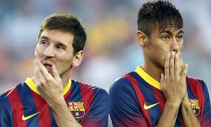 Hết thần tượng Ronaldo, Neymar lại cảm ơn Messi