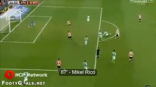 Video bàn thắng: Athletic Bilbao 2-0 Real Betis (Cup nhà vua TBN)