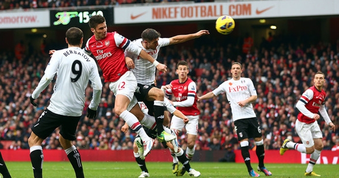 Tường thuật trực tiếp Arsenal 2-0 Fulham: Cazorla tiếp tục nhân đôi cách biệt cho Arsenal