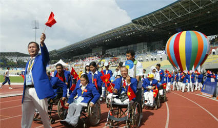 Giành 48 HCV, đoàn TTVN vượt chỉ tiêu tại ASEAN Para Games 2014