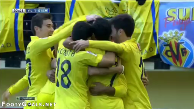Video bàn thắng: Villarreal 2 - 0 Almeria (Vòng 20 - La Liga 2013/14)