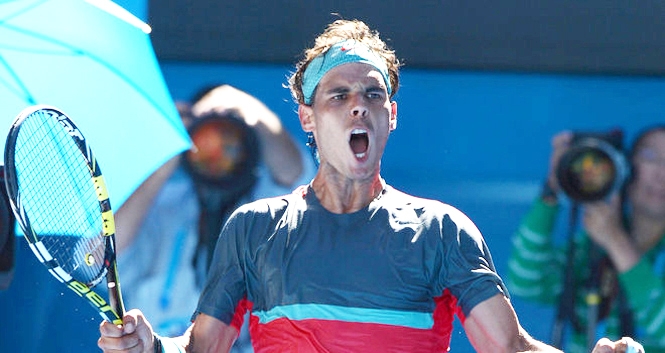 Video tennis: Rafael Nadal - Grigor Dimitrov (Tứ kết Australian Open 2014)