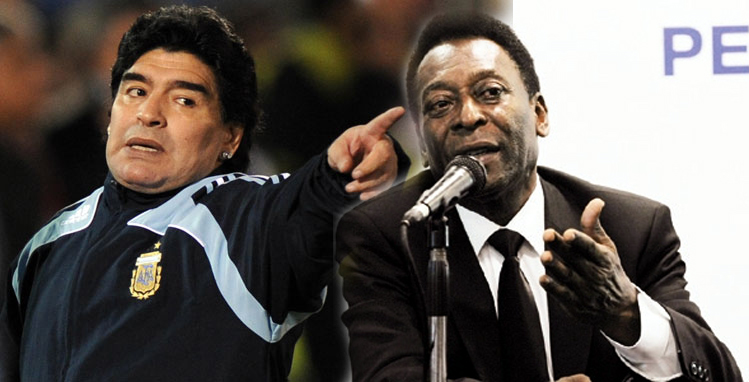 Maradona nóng mặt vì Quả bóng vàng của Pele