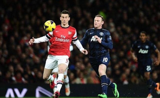 Video bóng đá: Arsenal 0-0 MU (Vòng 26 - Premier League 2013/14)