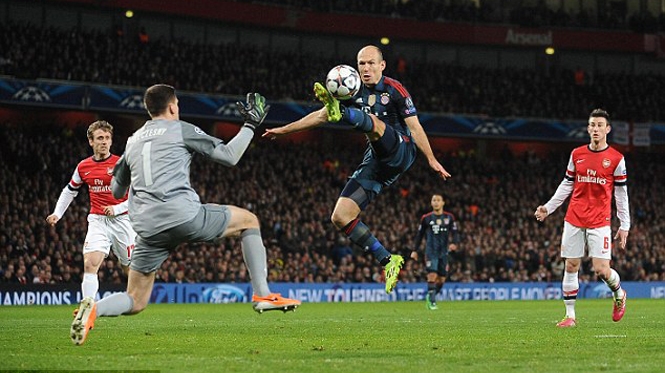 Arsenal 0-2 Bayern Munich: Tội đồ Szczesny