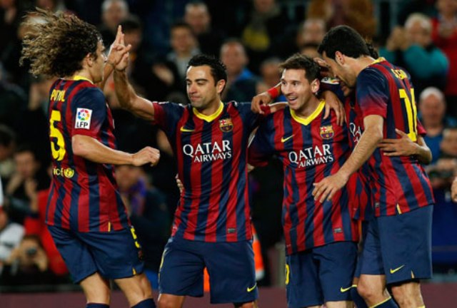 Video bàn thắng: Barca 4–1 Almeria (Vòng 26 - La Liga 2013/14)