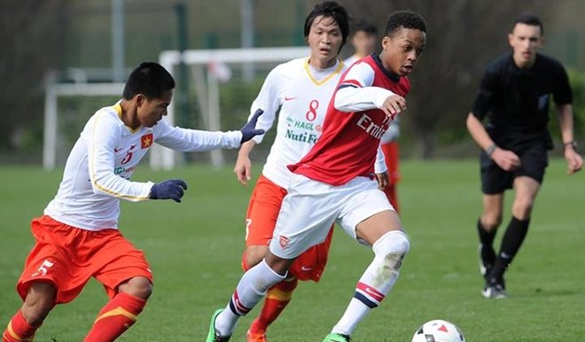 Video bàn thắng: U19 Việt Nam 3-0 U19 Arsenal (Giao Hữu)