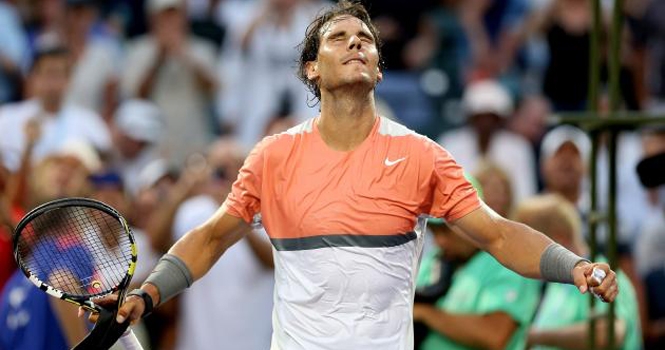 Sony Open Tennis 2014: Warinka và Nadal thẳng tiến vào vòng 4