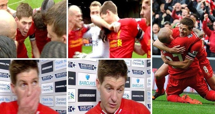 Gerrard khóc trong ngày vinh quang của Liverpool ở Anfield