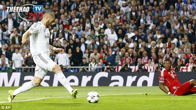 Video bàn thắng: Real Madrid tạm chiếm lợi thế trước Bayern Munich