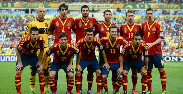 Danh sách Đội tuyển Tây Ban Nha tham dự World Cup 2014