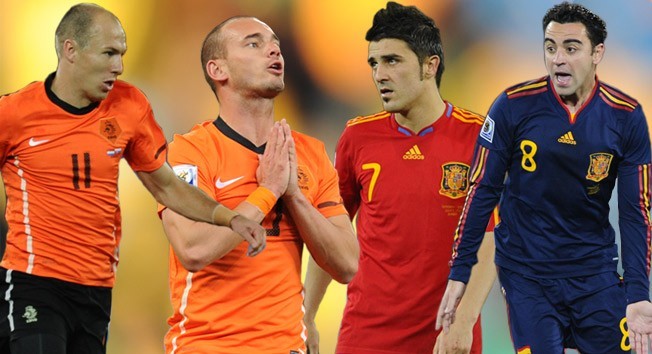 Sneijder nóng lòng phục thù Tây Ban Nha