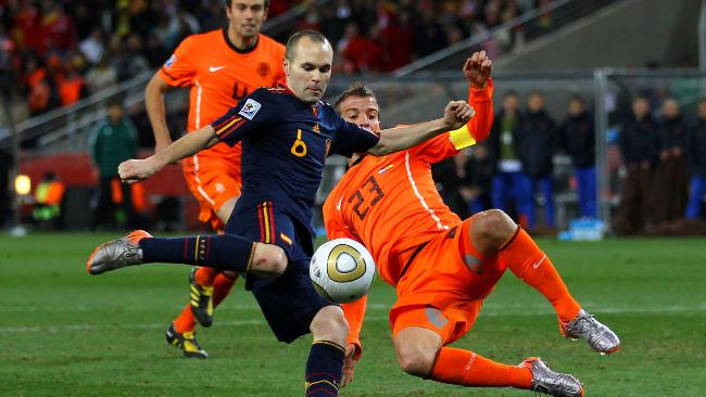 Video World Cup: Xem lại trận chung kết Tây Ban Nha 1-0 Hà Lan (2010)