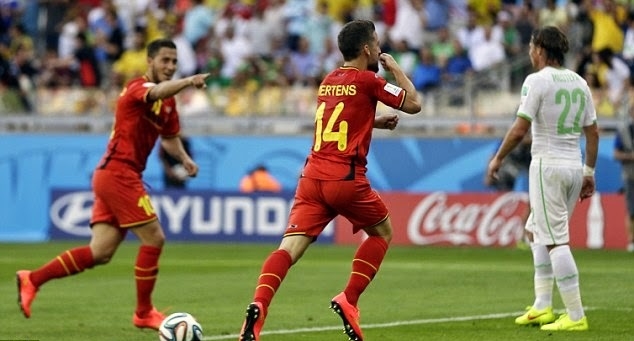 Video bàn thắng: Bỉ 2-1 Algeria (Bảng G - World Cup 2014)