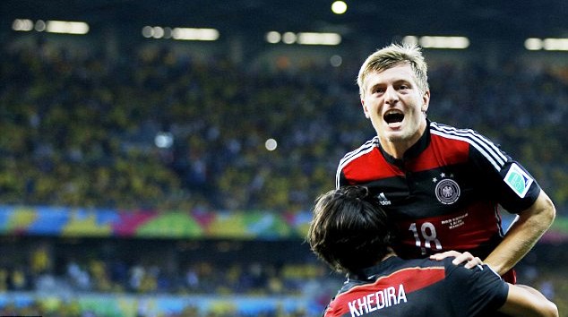 Chấm điểm Brazil 1-7 Đức: Vinh danh Toni Kroos và Khedira