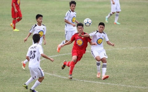 Tổng hợp bảng A - U17 Quốc Gia 2014: U17 Hà Nội T&T, U17 PVF đi tiếp