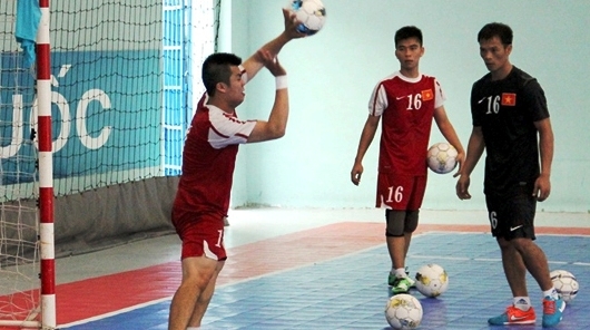 Futsal Việt Nam chuẩn bị dự giải vô địch Futsal Đông Nam Á 2014