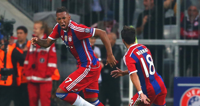 Video clip bàn thắng Bayern Munich 1-0 Man City (Bảng E Cúp C1 2014/2015)