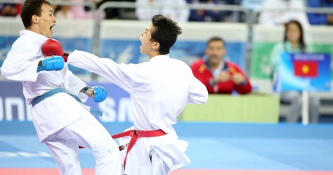 Đoàn thể thao Việt Nam có thêm 1 HCĐ ở bộ môn karatedo