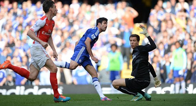 Video clip bàn thắng: Chelsea 2 - 0 Arsenal ( Vòng 7 - Ngoại Hạng Anh 2014/15)