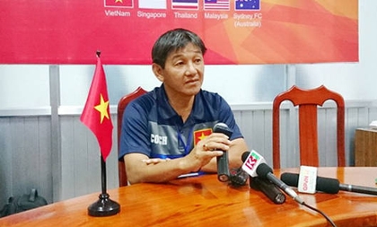 HLV U21 Việt Nam hài lòng với màn thể hiện của học trò