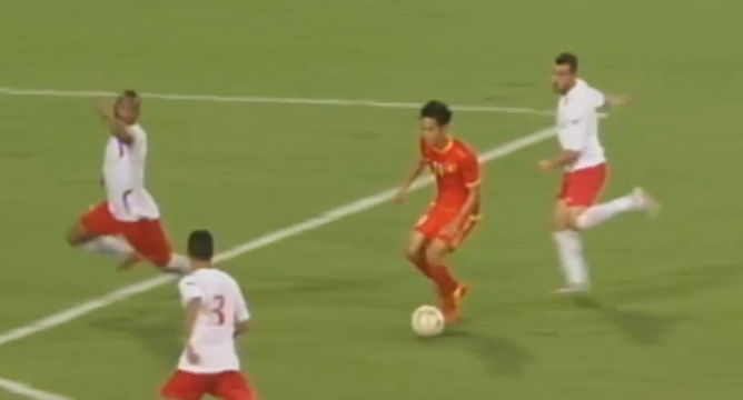 Video clip bàn thắng: Việt Nam 1-3 Palestine-Không có bất ngờ