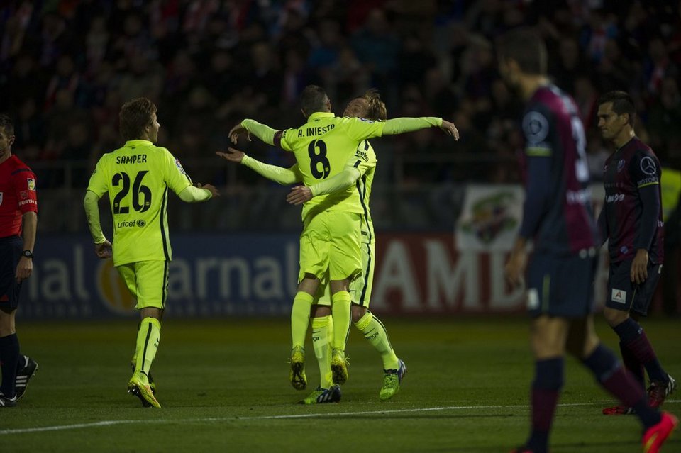 Video clip bàn thắng: Huesca 0-4 Barcelona (Cúp Nhà vua Tây Ban Nha 2014/15)