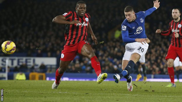 Video clip bàn thắng: Everton 3-1 Queens Park Rangers (Vòng 16 - Ngoại hạng Anh 2014/15)