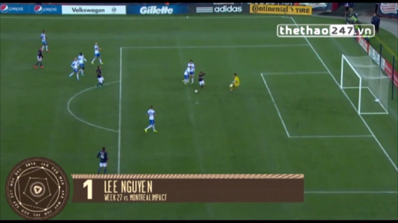 VIDEO: Top 5 bàn thắng đẹp nhất MLS năm 2014 - Lee Nguyễn đứng đầu