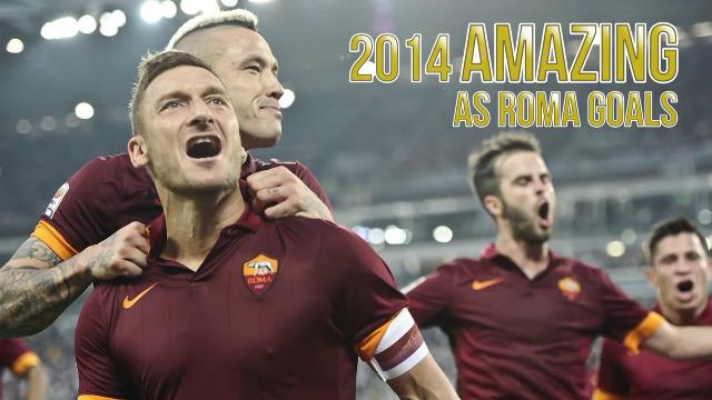 Top bàn thắng đẹp của AS Roma năm 2014