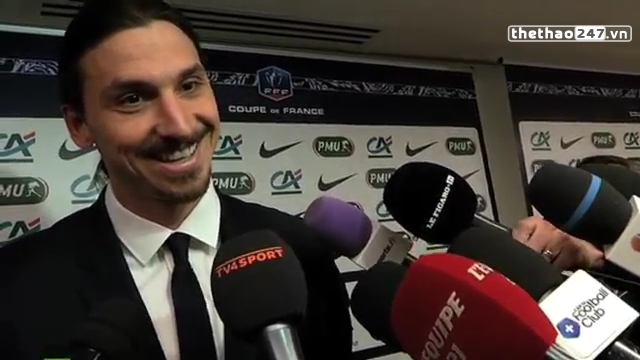 VIDEO: Bài phỏng vấn siêu hài hước của Ibrahimovic với phóng viên nữ