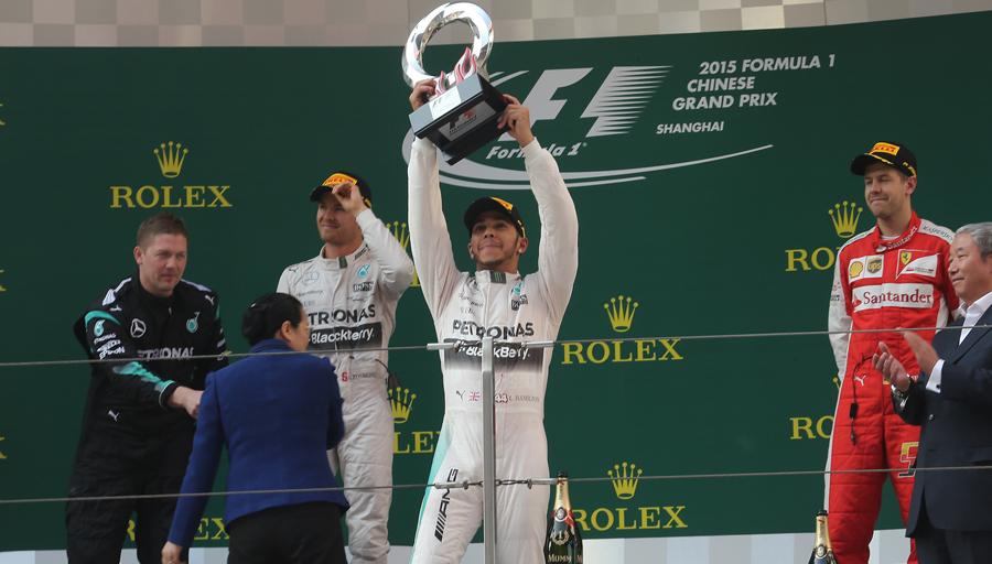 Kết quả đua xe F1 chặng 3 - Chinese Grand Prix 2015