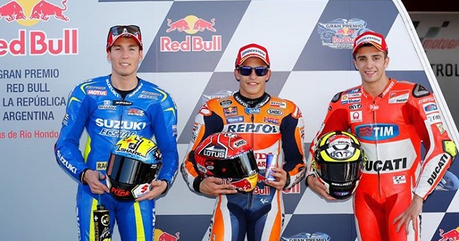 Kết quả phân hạng MotoGP chặng 3 - Gran Premio Red Bull de la República Argentina 2015