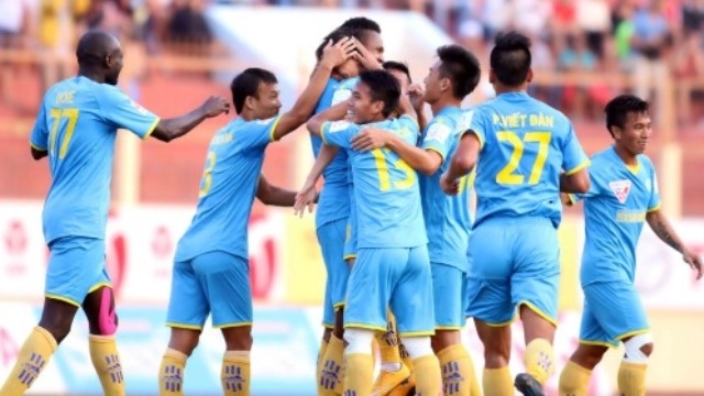 Video clip bàn thắng: Khánh Hòa 1-0 Bình Dương (V.League 2015)
