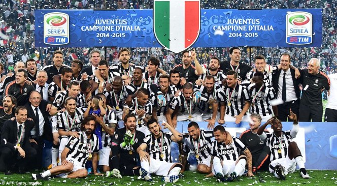 VIDEO: Màn ăn mừng chức vô địch Serie A lần thứ 31 của Juventus