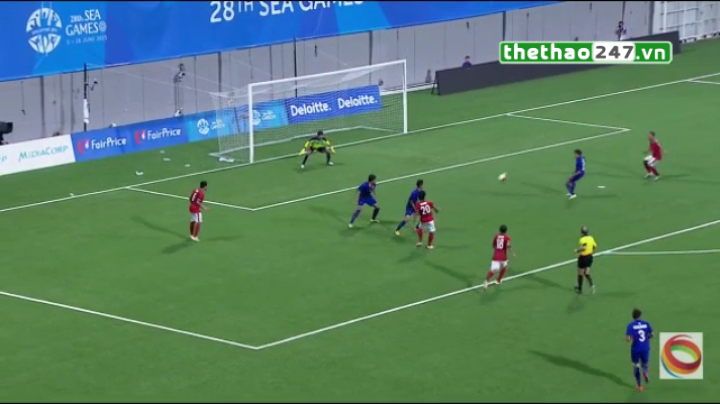 Video clip bàn thắng: U23 Indonesia 6-1 U23 Campuchia (SEA Games 28)