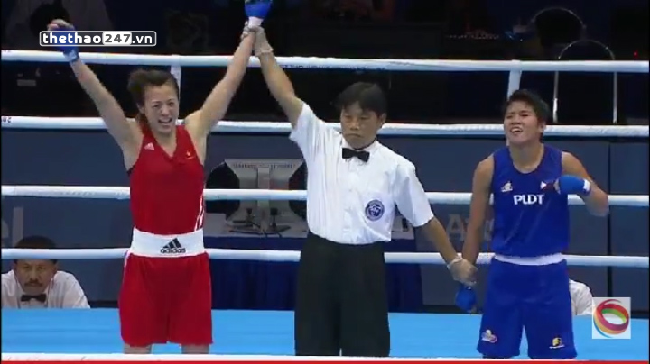 Video SEA Games 28: Nguyễn Thị Yến mang về tấm HCV Boxing hạng cân 51kg