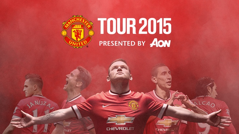 Lịch bóng đá giao hữu Hè 2015 của Manchester United