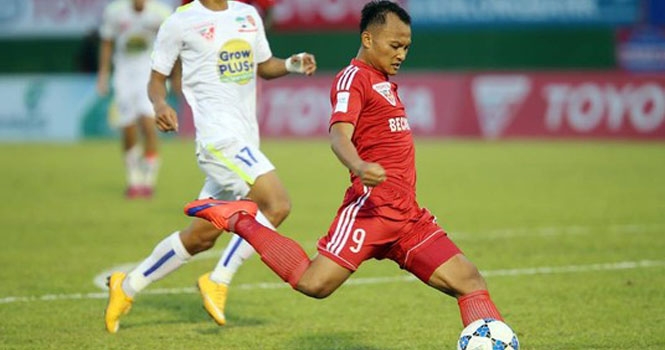 Những cặp đấu hay nhất vòng 14 V-League 2015: B.Bình Dương đấu SLNA