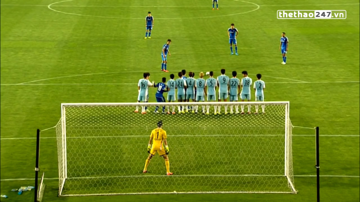 VIDEO: Pha sút phạt đẹp mắt của 'Rooney châu Á'