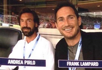 Lampard nói gì về đồng đội mới Andrea Pirlo?