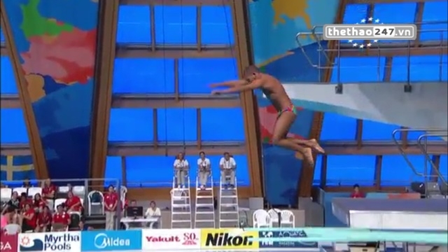 VIDEO: Thêm 1 pha nhảy cầu thảm họa ở giải vô địch bơi thế giới