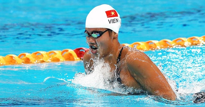 Lịch bơi Ánh Viên tại giải Vô địch bơi lội thế giới 2015