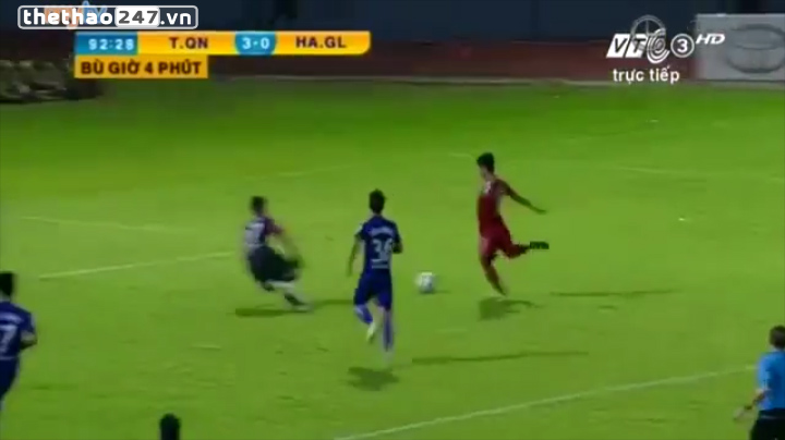 Video bàn thắng: Than Quảng Ninh 3-0 HAGL (Vòng 19 V-League 2015)