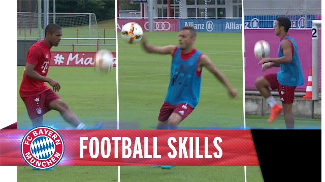 VIDEO: Sao Bayern phô diễn kỹ thuật chuyền và khống chế bóng bổng trong buổi tập