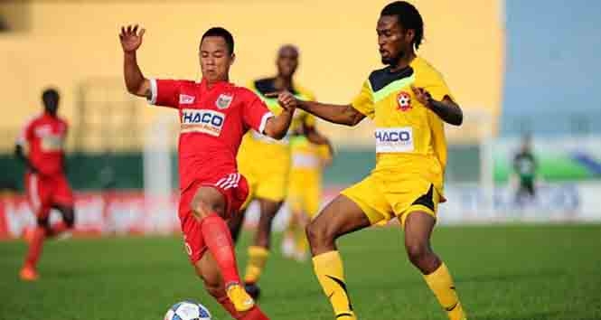 B.Bình Dương lên ngôi vô địch V-League 2015 sớm hai vòng đấu