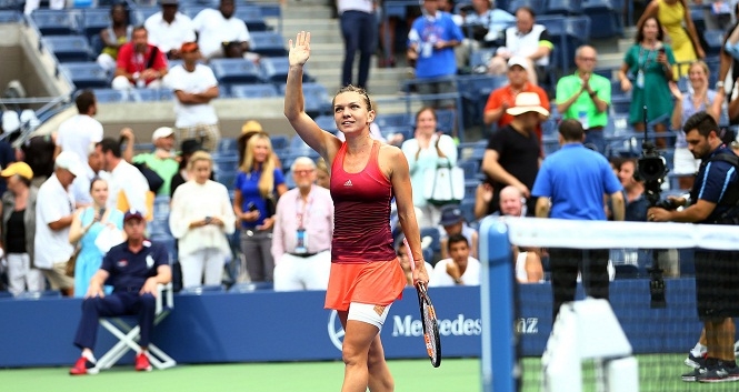 US Open 2015: Thắng Azarenka, Halep gặp Pennetta tại bán kết