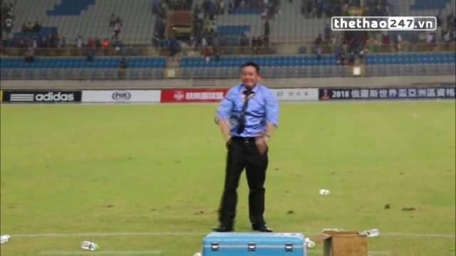 VIDEO: HLV Đài Loan nghẹn ngào sau trận thua Việt Nam ở vòng loại World Cup