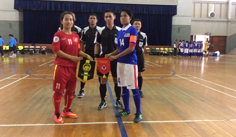 ĐT Futsal nữ Việt Nam thắng 'hủy diệt' Malaysia